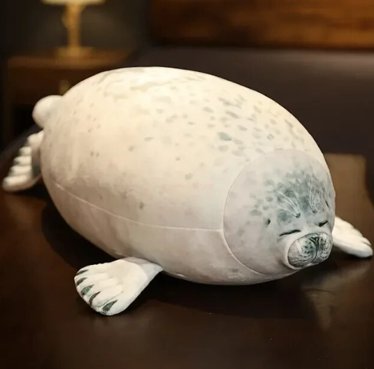 Cute Funny Seal Plushie