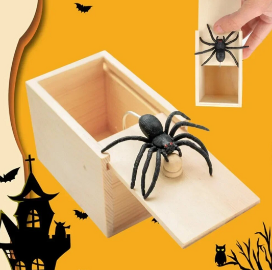 Scary Spider Prank Box Toy