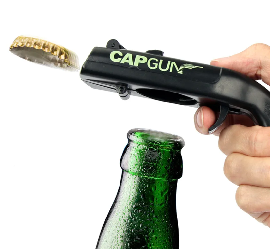 Bottle Opener Cap Gun