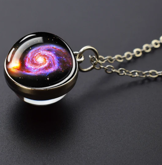 Space Nebula Necklace