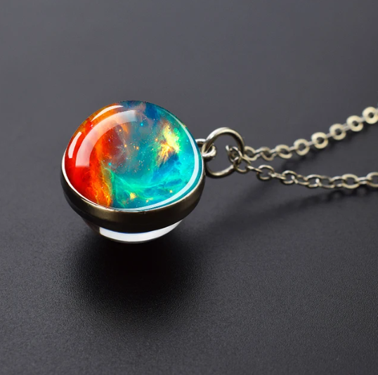 Space Nebula Necklace