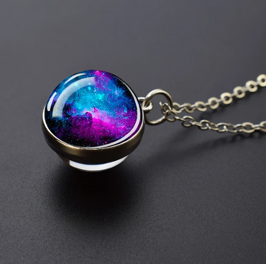 Space Nebula Necklace