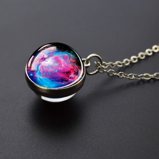 Space Nebula Necklace