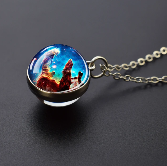 Space Nebula Necklace