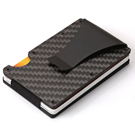 Carbon Fiber RFID Blocking Credit Card Holder