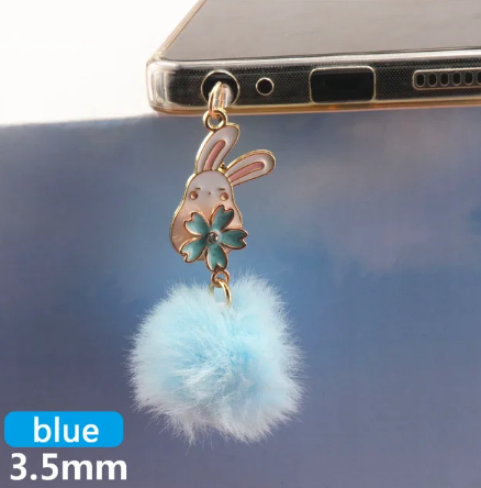 Cut Bunny Phone Dust Plug