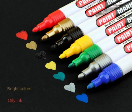 Waterproof Oil-Based Graffiti Paint Markers