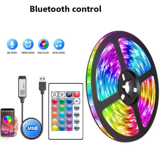 Bluetooth RGB LED Strip Lights