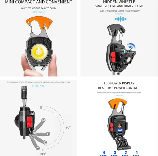 Mini Multipurpose Flashlight