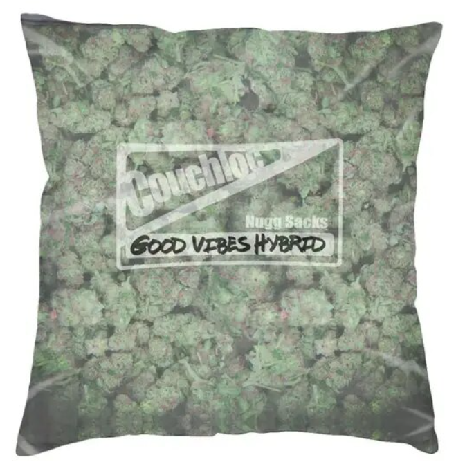 Cannabis Square Pillow Case