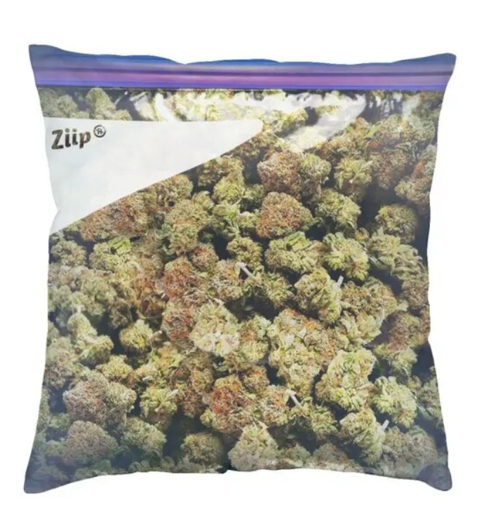 Cannabis Square Pillow Case