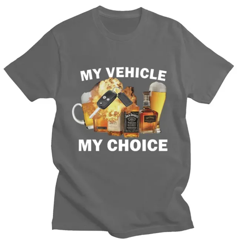 My Vehicle My Choice Funny Unisex T-Shirt