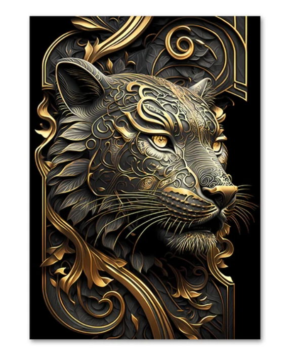 Lion Wall Art Canvas