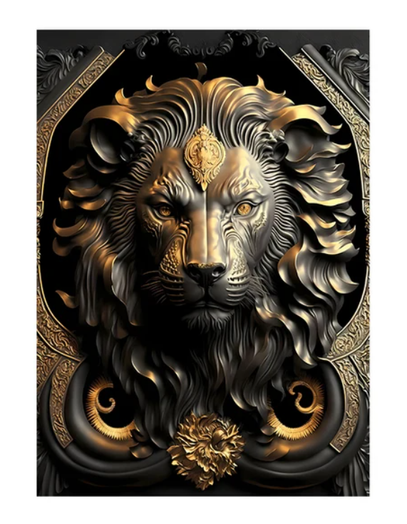 Lion Wall Art Canvas