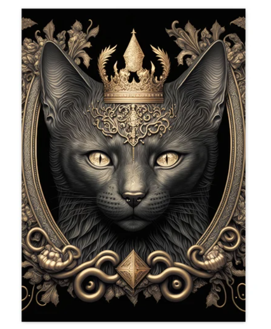 Cat Wall Art Canvas